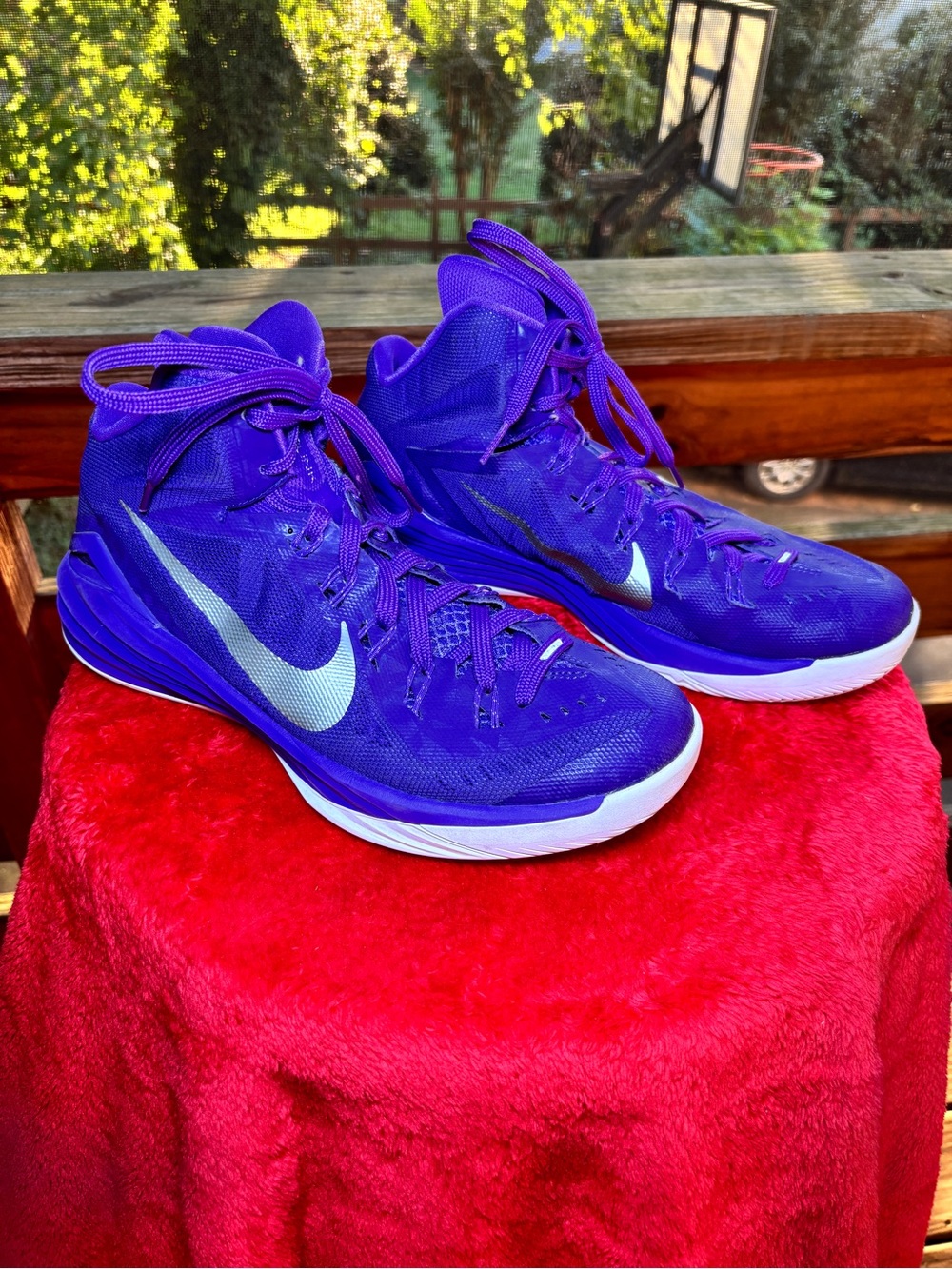 Nike HyperDunk Purple TB 653483-505 Men Size 10 Great Condition